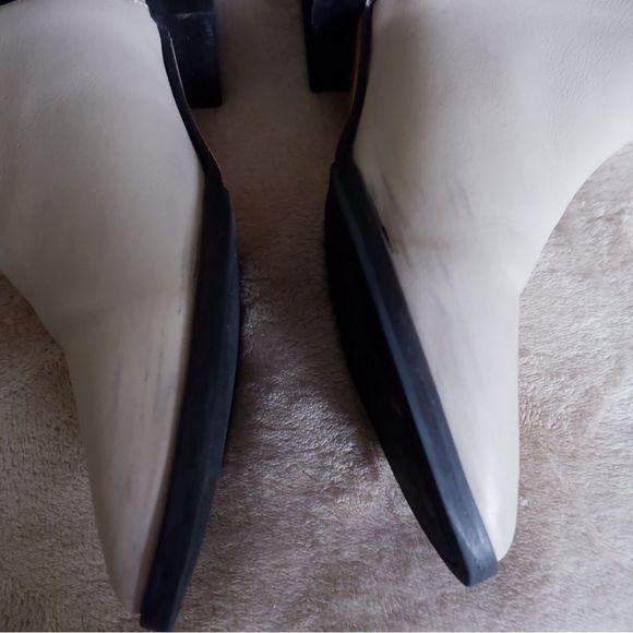 POPPY BARLEY PEBBLED LEATHER ANKLE BOOTS - Picture 5 of 11